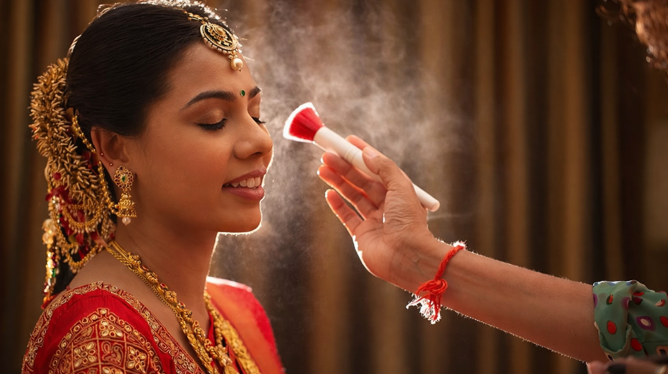 Celebrity Inspired Bridal Makeup